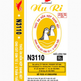 Dùng Cho Cút Con Từ 1 – 5 Tuần Tuổi N3110